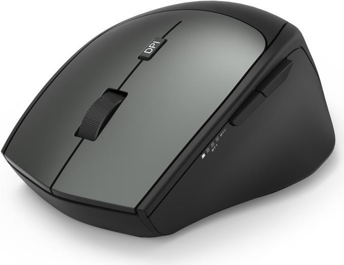 Hama KMW-600 Plus Tastatur Maus enthalten RF Wireless + Bluetooth QWERTZ Deutsch Anthrazit - Schwarz (00182686) von Hama