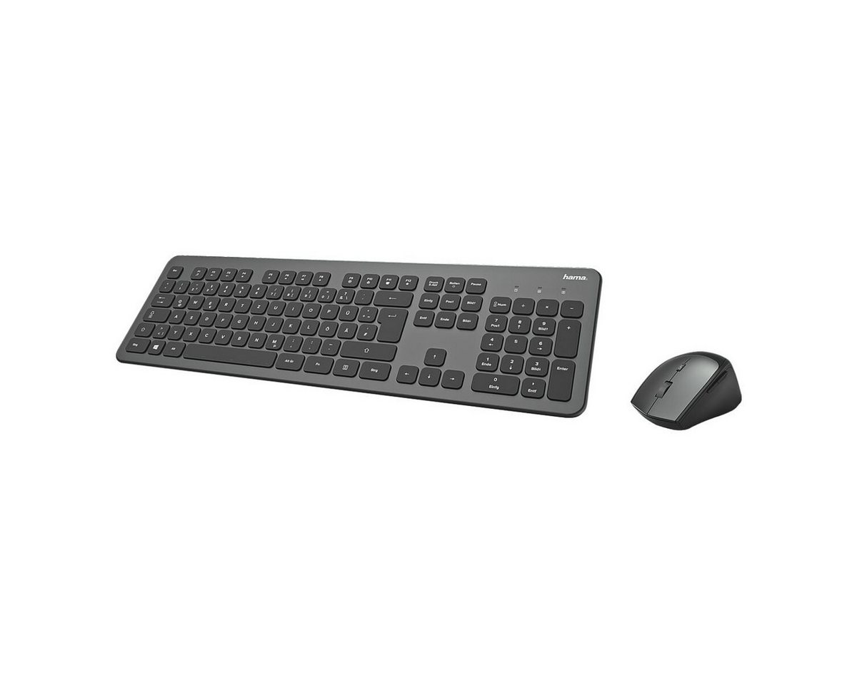 Hama KMW-700 Wireless-Tastatur (Tastatur-Maus-Set) von Hama