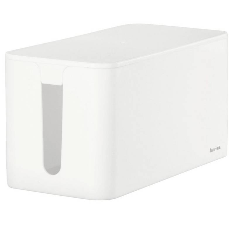 Hama Kabelschelle Hama Kabel-Box Kunststoff Weiß starr (L x B x H) 23.5 x 12 x 11.5 cm 1 von Hama