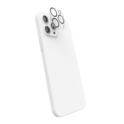 Hama Kamera-Schutzglas für Apple iPhone 15 Pro/15 Pro Max (Schutzfolie für volle Abdeckung, kompatibel mit allen Handyhüllen, Hartglas für Kameralinsen) schwarz von Hama
