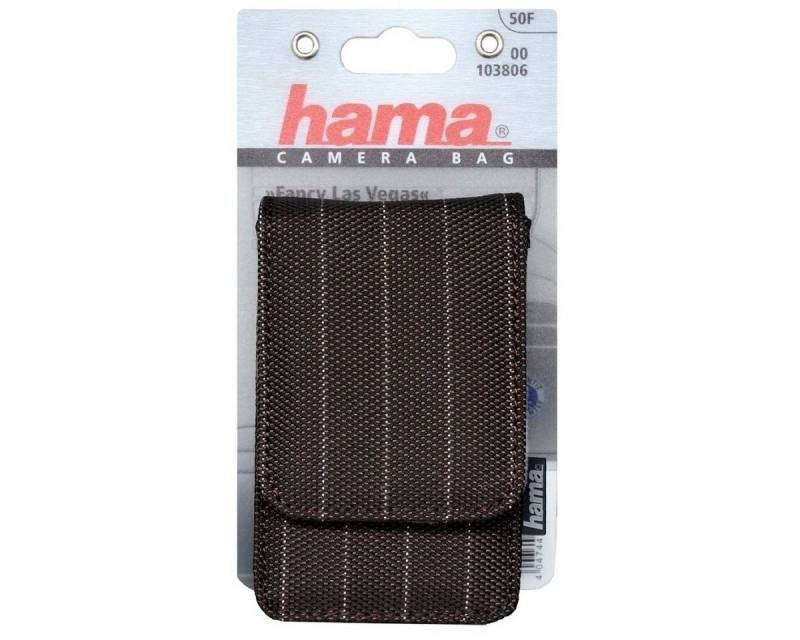 Hama Kameratasche Fancy Kamera-Tasche 50F Foto-Tasche Case Etui, Gürtelschlaufe, Klettverschluss, Innenfach, für kleine Digitalkamera von Hama