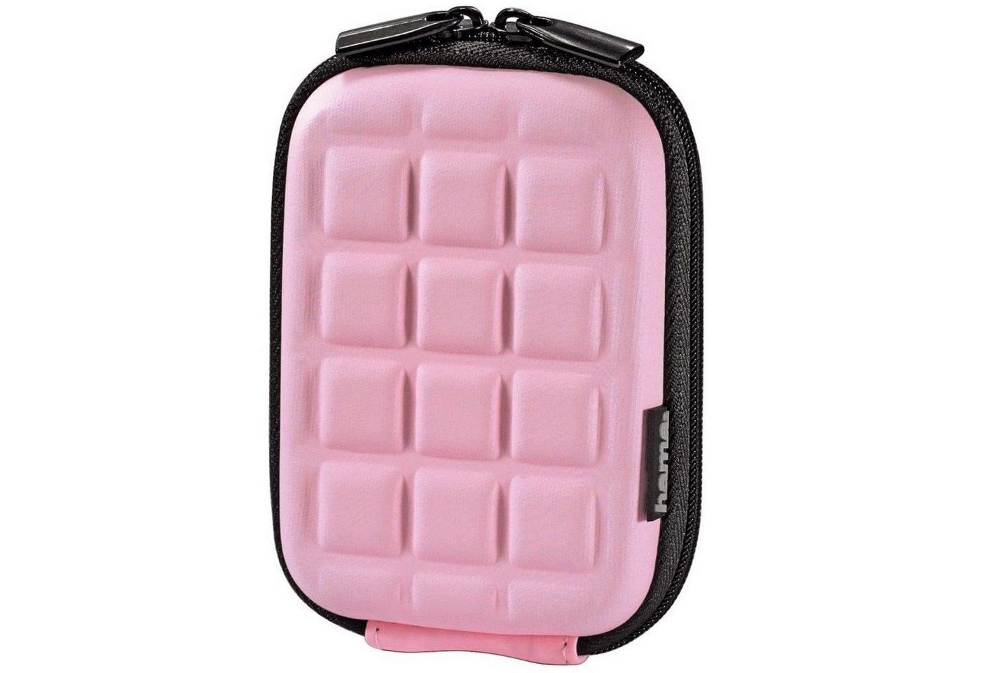 Hama Kameratasche Hardcase Square 40G Kamera-Tasche Cover, Schutz-Hülle, Gürtelschlaufe, Reißverschlussöffnung, EVA-Material von Hama