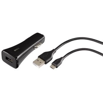 Hama Kfz Ladegerät mit Qualcomm Quick Charge, 2.0 Micro-USB-Kabel Tablet Handy Hama Kfz Ladegerät mit Qualcomm Quick Charge, 2.0 Micro-USB-Kabel Tablet Handy von Hama