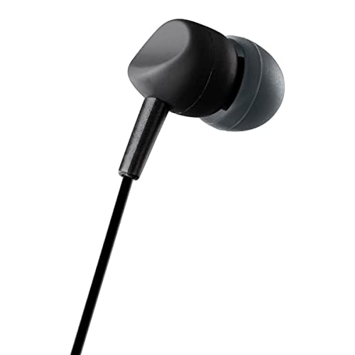 Hama Kooky HiFi In Ear Kopfhörer kabelgebunden Stereo Dunkelgrau, Schwarz Mikrofon-Rauschunterdrüc von Hama