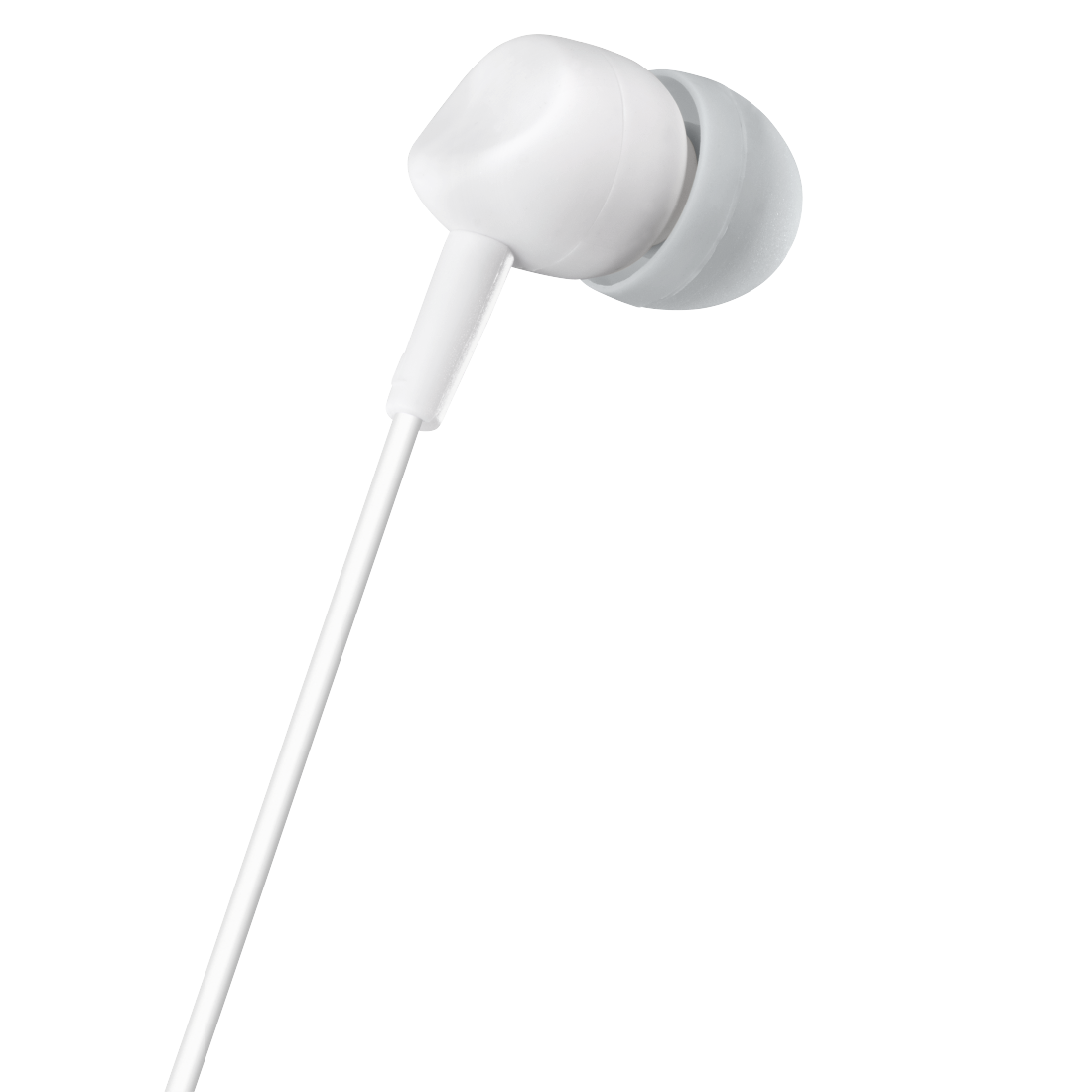 Hama Kooky Kopfhörer Kabelgebunden im Ohr Anrufe/Musik Grau - Weiß (00184140) von Hama