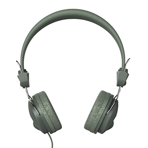 Hama Kopfhörer mit Kabel, OnEar Kopfhörer, 1,2 Meter Kabel, Impedanz 32 Ohm, Grün von Hama