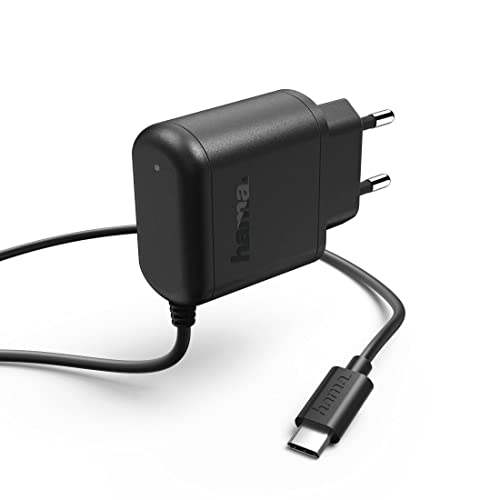 Hama Ladegerät, USB Type-C, 3A, schwarz von Hama