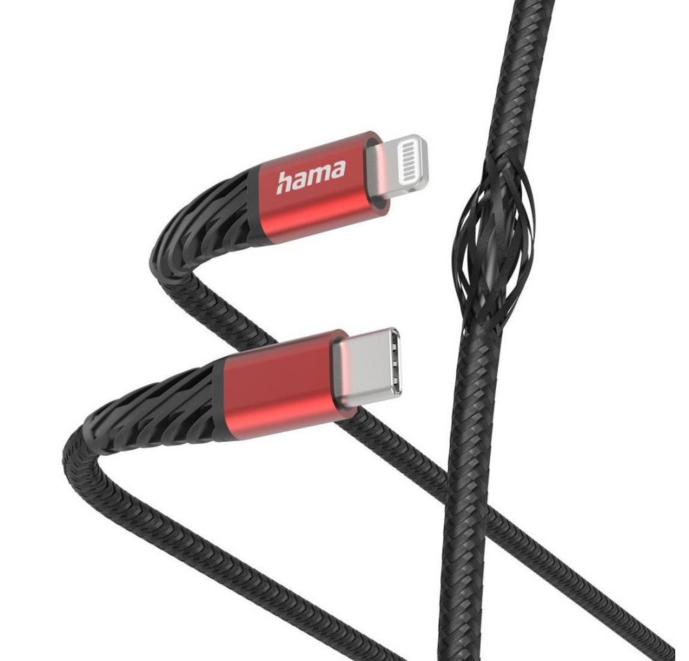 Hama Ladekabel "Extreme", USB-C - Lightning, 1,5 m, Nylon, f. iPhone, USB-Kabel Hama Ladekabel "Extreme", USB-C - Lightning, 1,5 m, Nylon, f. iPhone, USB-Kabel von Hama