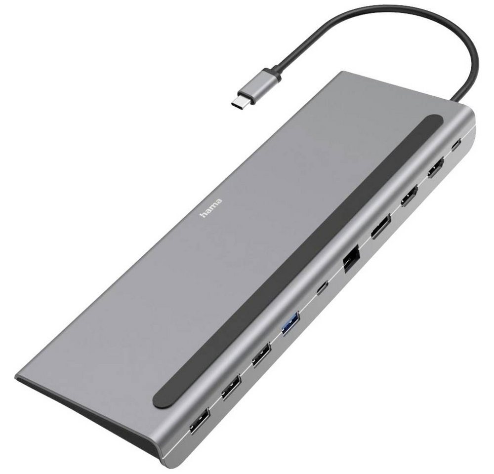 Hama Laptop-Dockingstation USB-C® Dockingstation, USB-C® Power Delivery von Hama