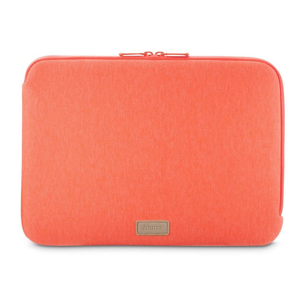 Hama Laptop-Hülle Laptop-Sleeve "Jersey", von 34 - 36 cm (13,3" - 14,1), Coral von Hama