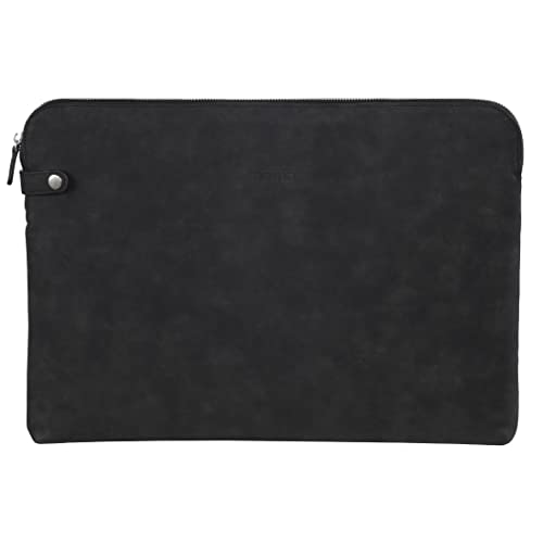 Hama Laptop Tasche 13.3-14.1 Zoll (Notebook Tasche für Laptop, Tablet, MacBook, Chromebook 13,3-14,1 Zoll, Umhängetasche als Arbeitstasche oder Schultasche für Herren und Damen) Schwarz von Hama