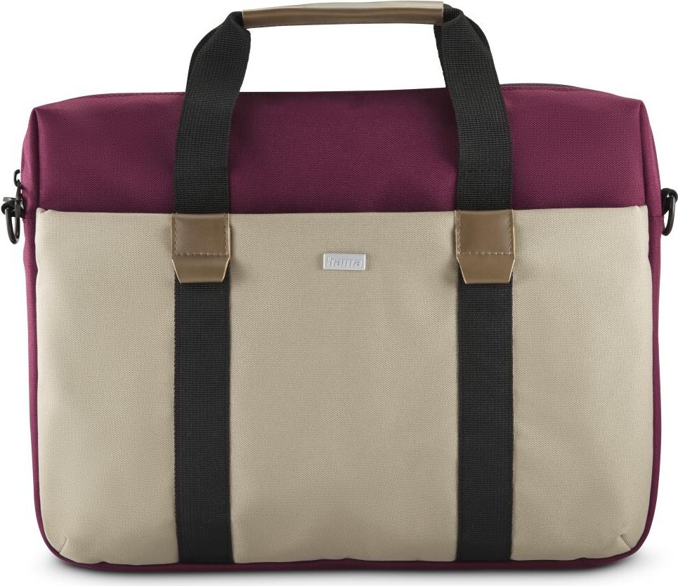 Hama Laptop-Tasche Silvan, nachhaltig, von 40 - 41 cm (15,6-16,2), Bordeaux (00222063) von Hama