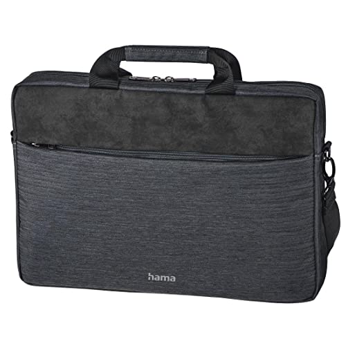 Hama Laptop Tasche bis 13.3 Zoll (Notebook Tasche für Laptop, Tablet, MacBook, Chromebook bis 13,3 Zoll, Umhängetasche als Arbeitstasche oder Schultasche für Herren und Damen) grau von Hama