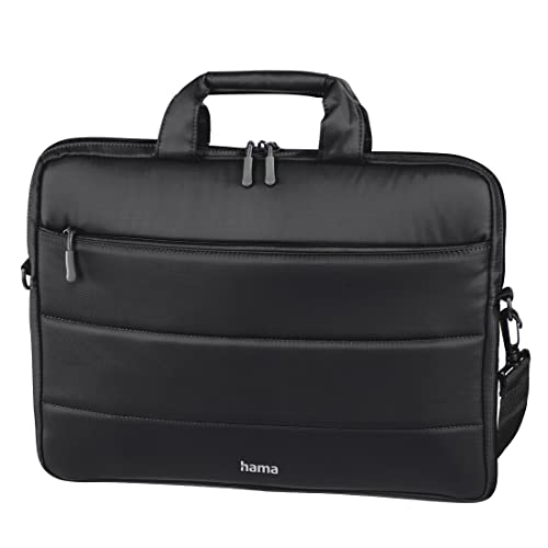 Hama Laptop Tasche bis 13.3 Zoll (Notebook Tasche für Laptop, Tablet, MacBook, Chromebook bis 13,3 Zoll, Umhängetasche als Arbeitstasche oder Schultasche für Herren und Damen) schwarz von Hama