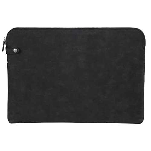 Hama Laptop Tasche bis 15.6 Zoll (Notebook Tasche für Laptop, Tablet, MacBook, Chromebook bis 15,6 Zoll, Umhängetasche als Arbeitstasche oder Schultasche für Herren und Damen) Schwarz von Hama