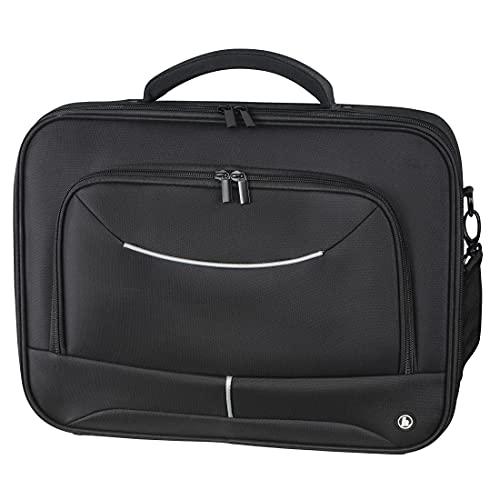 Hama Laptop Tasche bis 15.6 Zoll (Notebook Tasche für Laptop, Tablet, MacBook, Chromebook bis 15,6 Zoll, Umhängetasche als Arbeitstasche oder Schultasche für Herren und Damen) schwarz, 00216523 von Hama