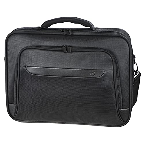 Hama Laptop Tasche bis 17.3 Zoll (Notebook Tasche für Laptop, Tablet, MacBook, Chromebook bis 17,3 Zoll, Umhängetasche als Arbeitstasche oder Schultasche für Herren und Damen) schwarz von Hama