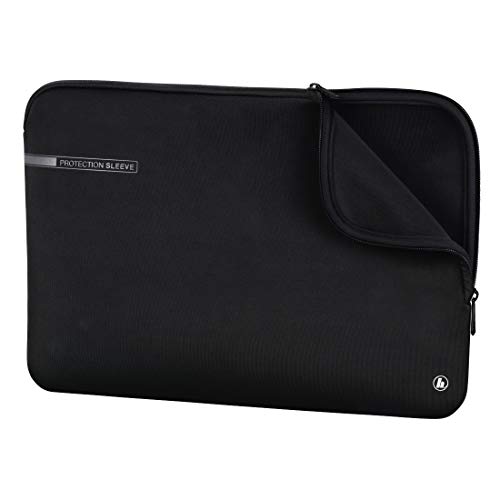 Hama Laptoptasche "Neoprene" mit Kratzschutz (Notebook Tasche für Damen und Herren, widerstandsfähige Laptophülle mit weichem Innenfutter, 30 cm, 11,6 Zoll) schwarz von Hama