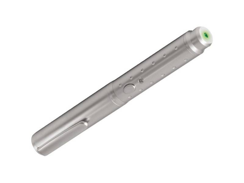 Hama Laserpointer LP 11 (Silber), Lichtfarbe: Grün,K2 1Mw von Hama