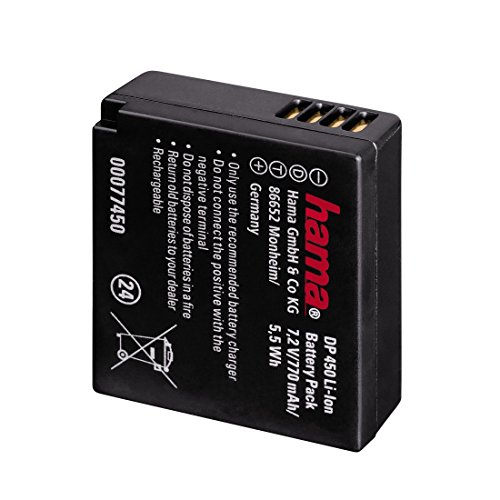 Hama DP 450 Li-Ion Akku (770 mAh) für Panasonic DMW-BLG10 schwarz Hama DP 450 Li-Ion Akku (770 mAh) für Panasonic DMW-BLG10 schwarz von Hama