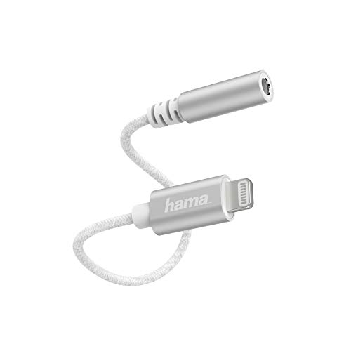 Hama Lightning-Kabel (3, 5 mm Klinkenstecker, Mfi, Weiß von Hama