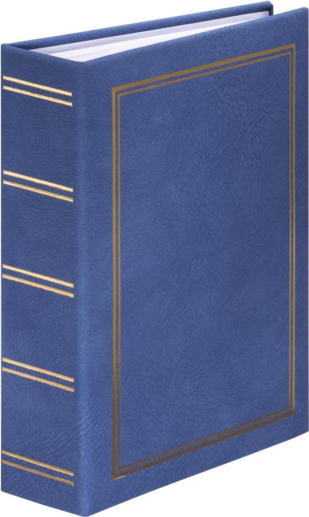 Hama London Fotoalbum Blau 100 Blätter 9 x 13 Gehäusebindung (00007168) von Hama