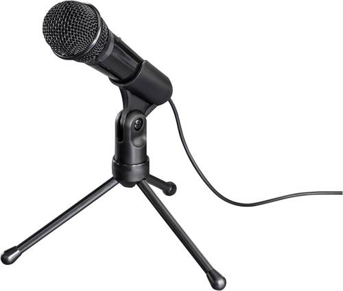 Hama MIC-935 Allround PC-Mikrofon Schwarz Kabelgebunden inkl. Stativ von Hama