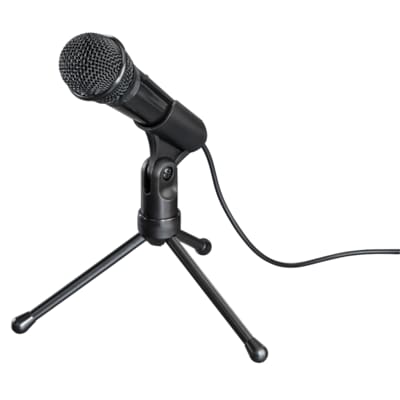 Hama MIC-P35 Allround Mikrofon für PC und Notebook 3,5mm Klinke von Hama