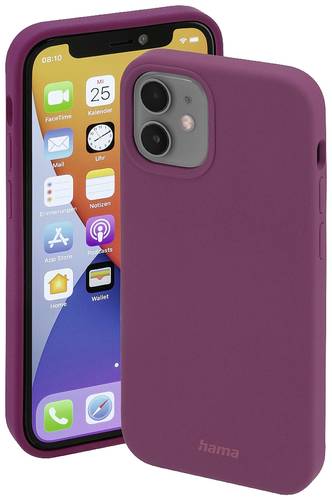 Hama MagCase Finest Feel PRO Cover Apple iPhone 12 mini Bordeaux von Hama