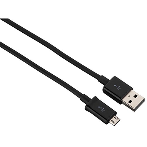 Hama Micro-USB-2.0-Kabel (Geschirmt, 90 cm) schwarz von Hama