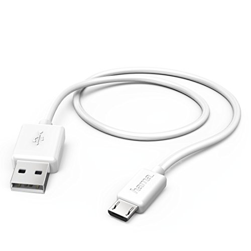 Hama Micro USB Ladekabel Datenkabel 1,4m weiß von Hama