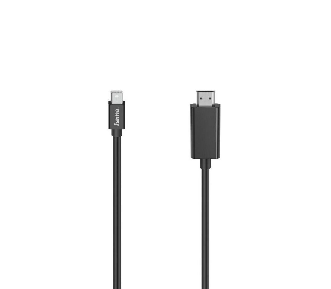 Hama Mini-DP-zu-HDMI Adapter, 1,50 m, Ultra-HD 4K, für PC & Notebook Video-Adapter Hama Mini-DP-zu-HDMI Adapter, 1,50 m, Ultra-HD 4K, für PC & Notebook Video-Adapter von Hama