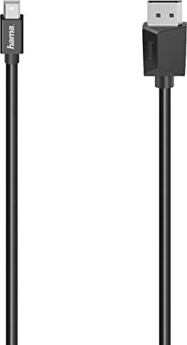 Hama Mini-DisplayPort/DisplayPort Adapterkabel Mini DisplayPort Stecker, DisplayPort Stecker 1.50m von Hama