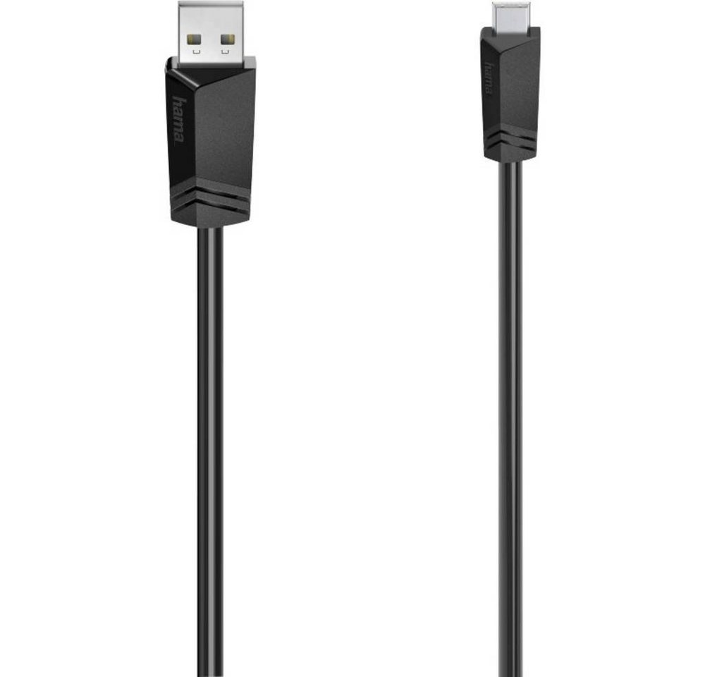 Hama Mini-USB-Kabel, USB 2.0, 480 Mbit/s, 1.5 m USB-Kabel von Hama