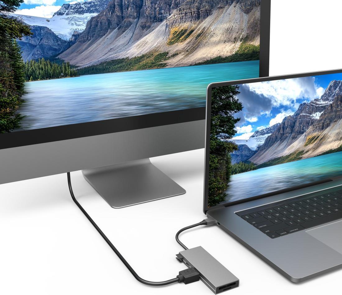 Hama Multiport Adapter - Dockingstation - USB-C 3,2 Gen 1 - HDMI (00200110) von Hama