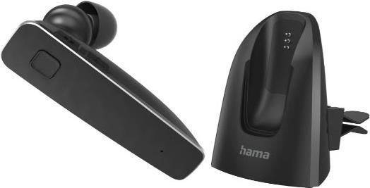 Hama MyVoice2100 Kopfhörer Kabellos Ohrbügel Anrufe/Musik Bluetooth Ladestation Schwarz (00184110) von Hama