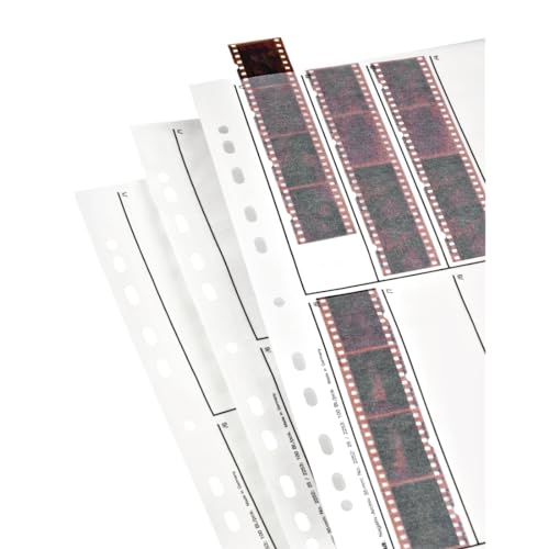 Hama Negativarchivierungshüllen (Pergamin) für je 10 Kleinbild-Streifen à 4 Bilder (25 St.) von Hama