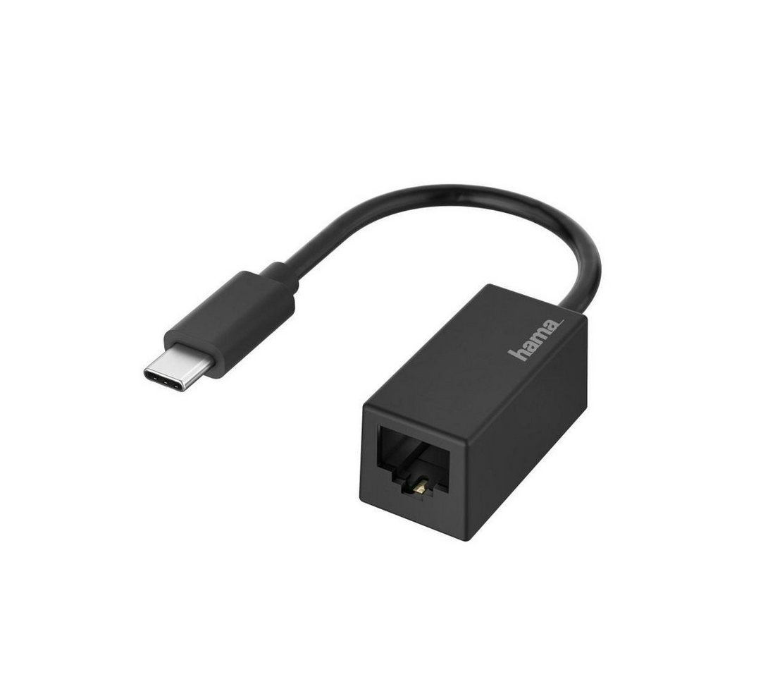 Hama Netzwerk-Adapter, USB-C-Stecker Netzwerk-Adapter LAN/Ethernet-Buchse, Gigabit Etherne, USB-C zu USB-C, RJ45, Gigabit-Ethernet-Datenübertragung von bis zu 1 Gbit/s Hama Netzwerk-Adapter, USB-C-Stecker Netzwerk-Adapter LAN/Ethernet-Buchse, Gigabit Etherne, USB-C zu USB-C, RJ45, Gigabit-Ethernet-Datenübertragung von bis zu 1 Gbit/s von Hama