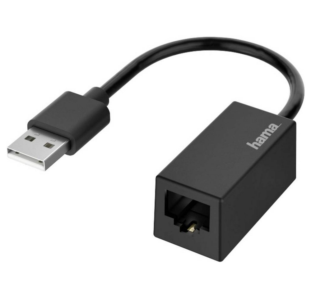 Hama Netzwerk-Adapter, USB-Stecker - Netzwerk-Adapter Hama Netzwerk-Adapter, USB-Stecker - Netzwerk-Adapter von Hama