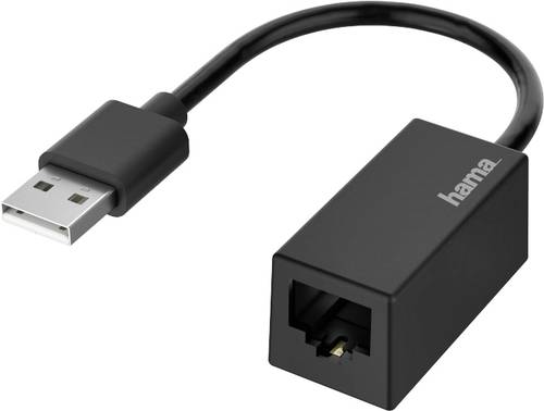 Hama Netzwerkadapter 10 / 100MBit/s LAN (10/100MBit/s), USB 2.0 von Hama
