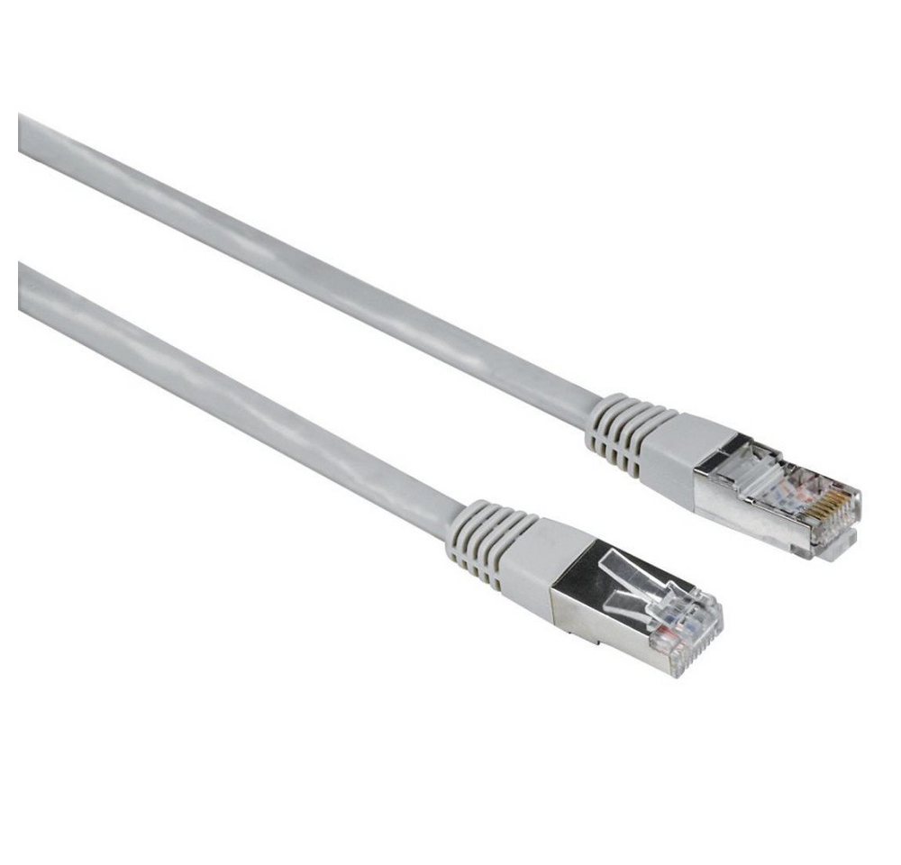 Hama Netzwerkkabel, CAT-5e, F/UTP geschirmt, 10,00 m (00200918) LAN-Kabel von Hama