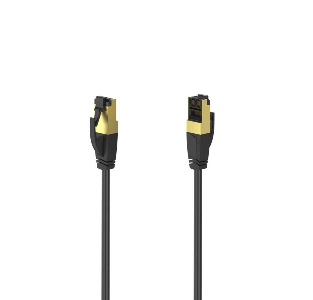 Hama Netzwerkkabel, CAT-8, 40 Gbit/s, S/FTP geschirmt, halogenfrei, 1,50 m LAN-Kabel Hama Netzwerkkabel, CAT-8, 40 Gbit/s, S/FTP geschirmt, halogenfrei, 1,50 m LAN-Kabel von Hama