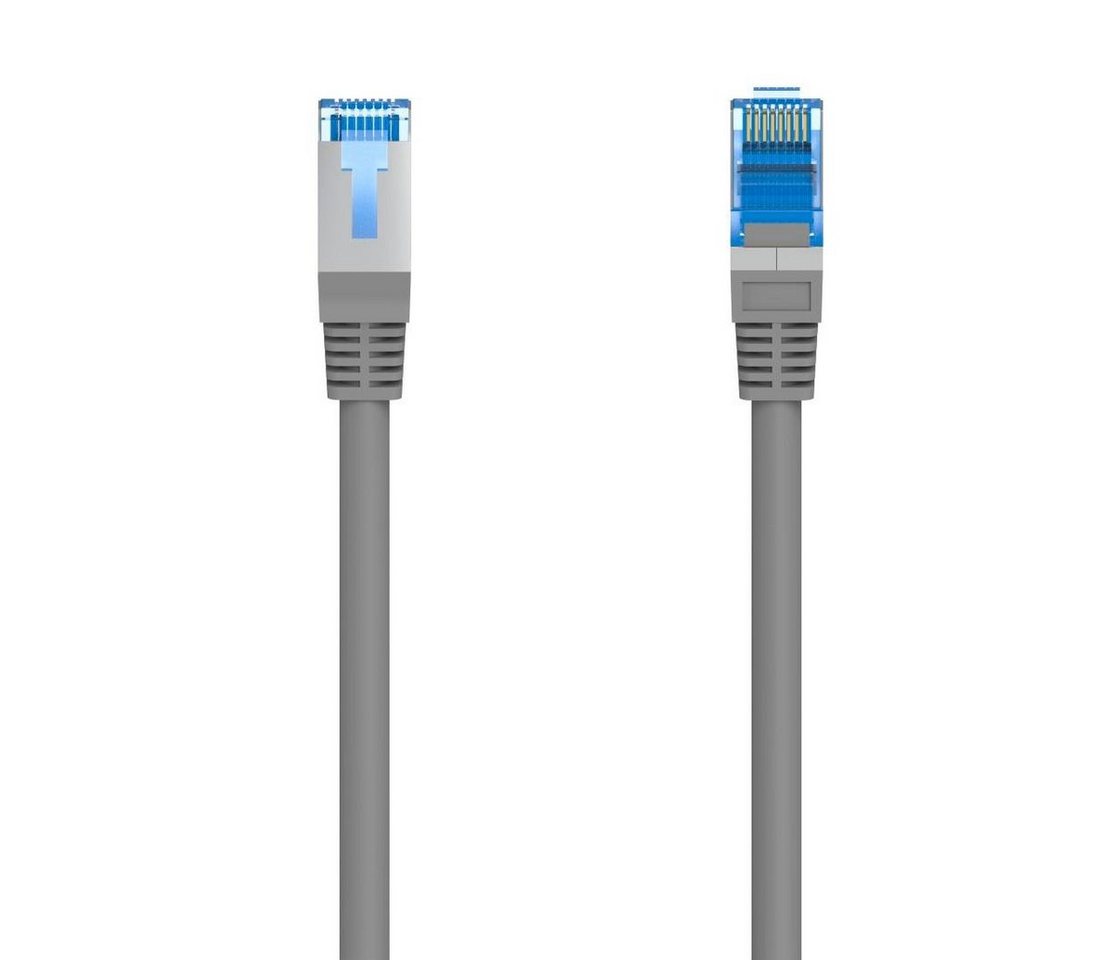 Hama Netzwerkkabel CAT-6, 1Gbit/s F/UTP geschirmt 15m LAN-Kabel, RJ-45 (Ethernet), (1500 cm) von Hama
