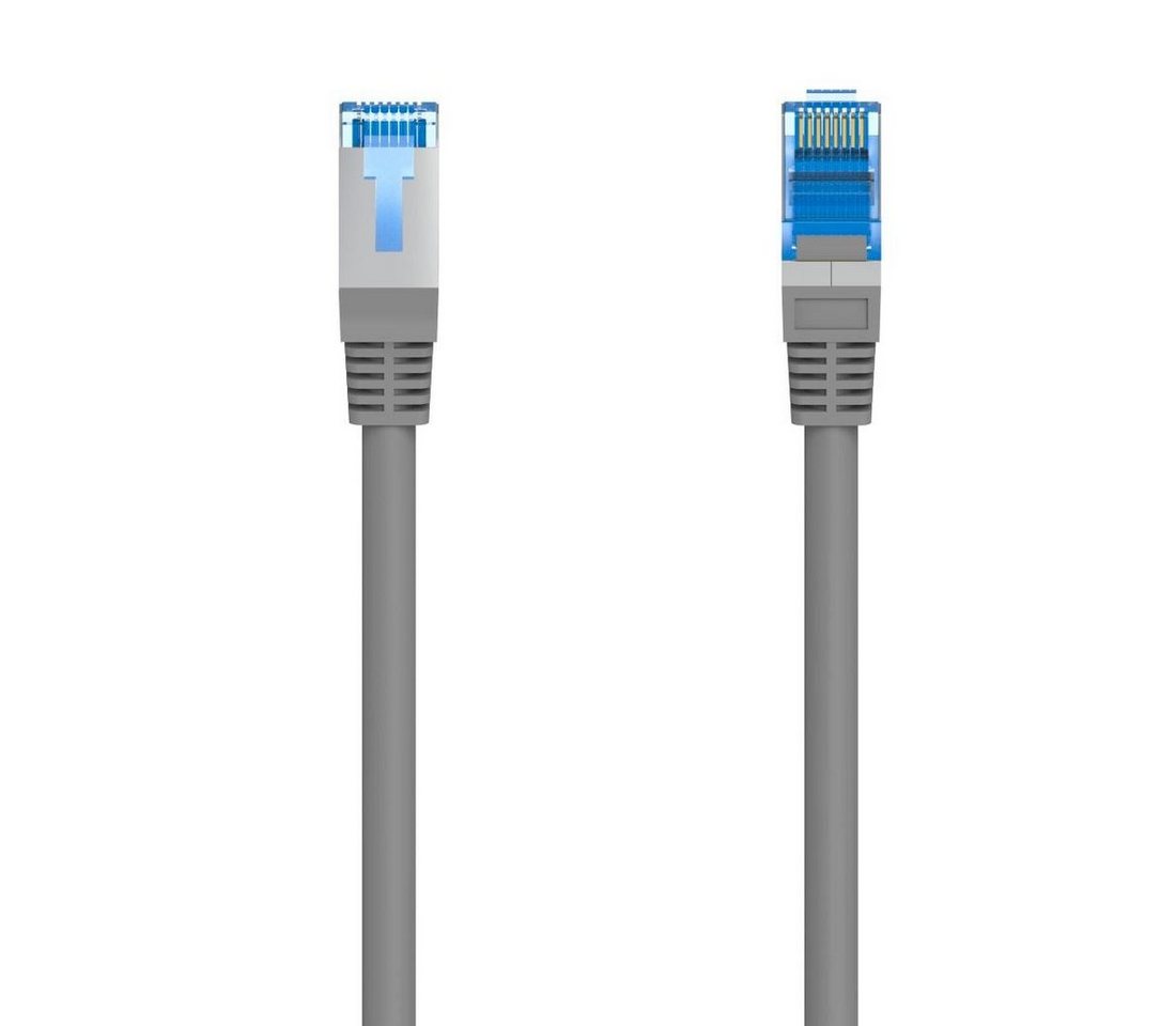 Hama Netzwerkkabel CAT-6, 1Gbit/s F/UTP geschirmt 30m LAN-Kabel, RJ-45 (Ethernet), (3000 cm) von Hama