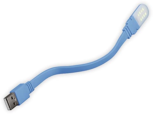 Hama Notebook-Licht 'Schwanenhals' LED 8er Minimalistisch Blau von Hama