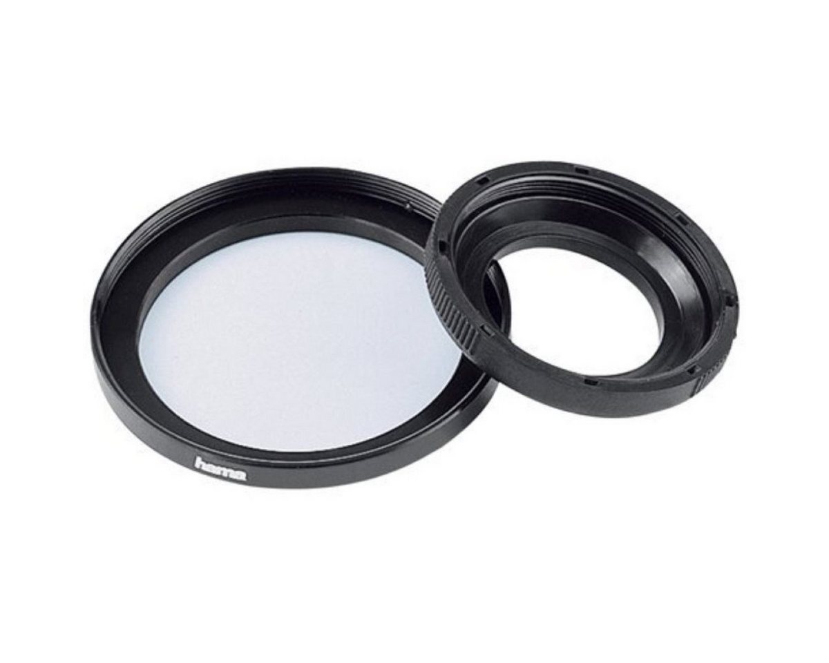 Hama Objektivring Filter-Adapter Objektiv 48mm auf Filter 49mm, Adapter-Ring 48-49 mm, Step up Ring, passend für Kamera, DSLR, SLR etc von Hama