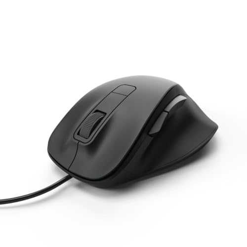 Hama Optische 6-Tasten-Maus MC-500, kabelgebunden, Schwarz Hama Optische 6-Tasten-Maus MC-500, kabelgebunden, Schwarz von Hama
