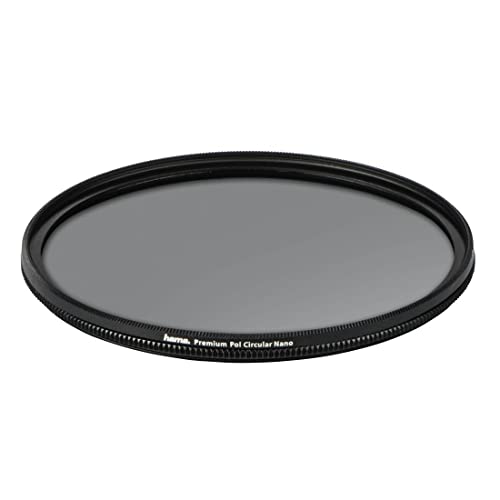Hama NSC18 Polarisationsfilter (zirkulärer Polarisator, Oberglas, Gewindedurchmesser 58 mm, Rahmenstärke 4,5 mm, Vordergewinde, 18-lagig) schwarz von Hama