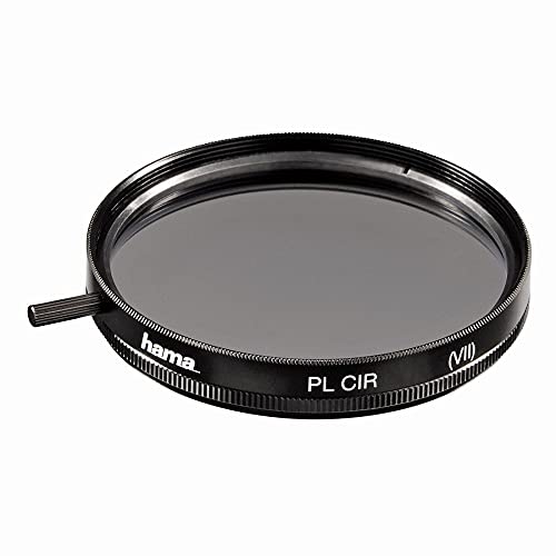 Hama Polarisationsfilter 37mm (Zirkularer Polfilter mit 4-fach Vergütung, Filter inkl. Filterbox) von Hama