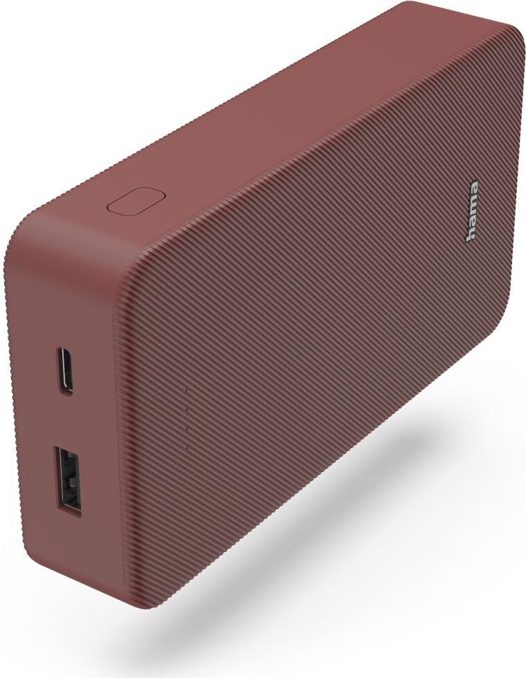 Hama Power Pack Color 20 20000mAh Rot (00201717) von Hama